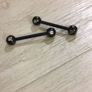 Nipple barbells body jewelry